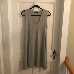 GAP Grey/White Striped Cotton Dress / NEVER WORN